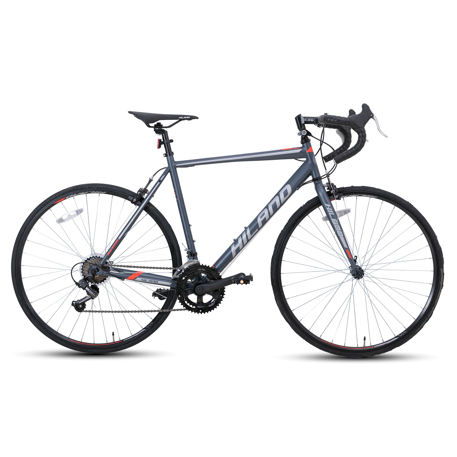 Hiland Road Bike 700C Racing Bicycle with Shimano14 Speeds 3 Colors 